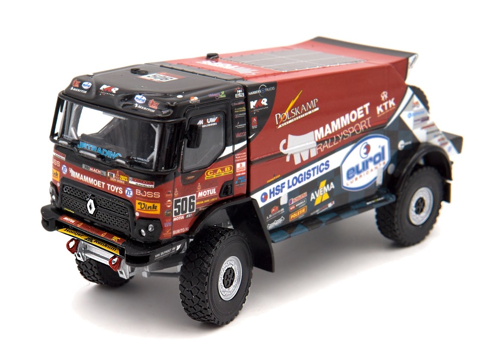 Miniatura camion Mammoet Renault Rally 2021 Wsi Models 410269 escala 1/50 