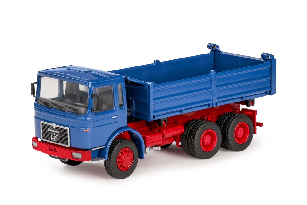 Miniatura camion Man F7/F8 volquete Conrad Modelle 1061 escala 1/50 