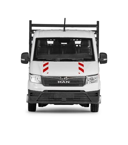 Man Tge Camioneta con cabina doble Conrad Modelle 1616/02 escala 1/50 
