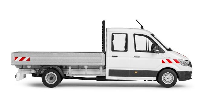 Man Tge Camioneta con cabina doble Conrad Modelle 1616/02 escala 1/50 