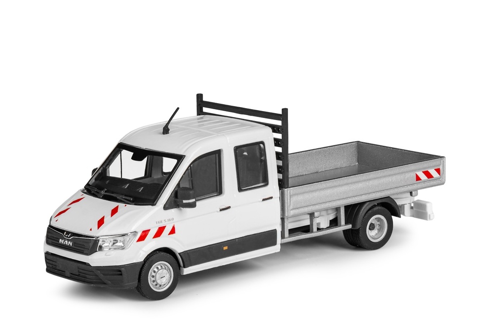 Man Tge Camioneta con cabina doble Conrad Modelle 1616/02 escala 1/50 
