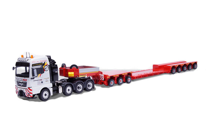 Man Tgx 41.540 faymonville variomax 5+3 ejes, Conrad Modelle 70213 