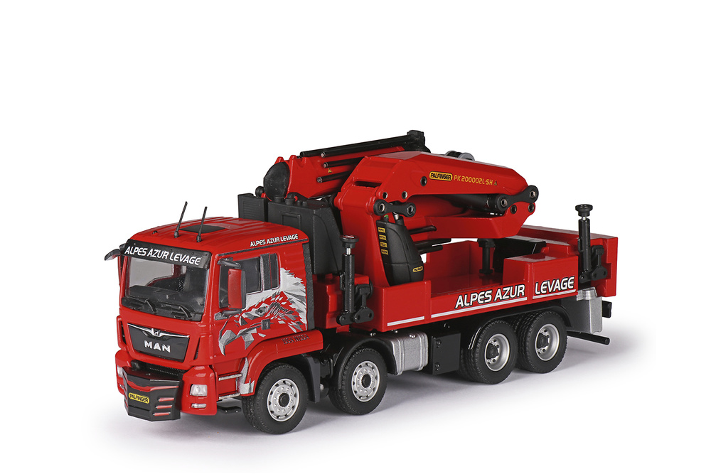 Man Tgx con grua Palfinger PK 200002 Levage Conrad Modelle 77224/01 