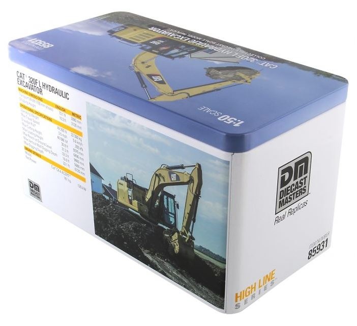 Maqueta Cat 320f L excavadora Diecast Masters 85931 escala 1/50 