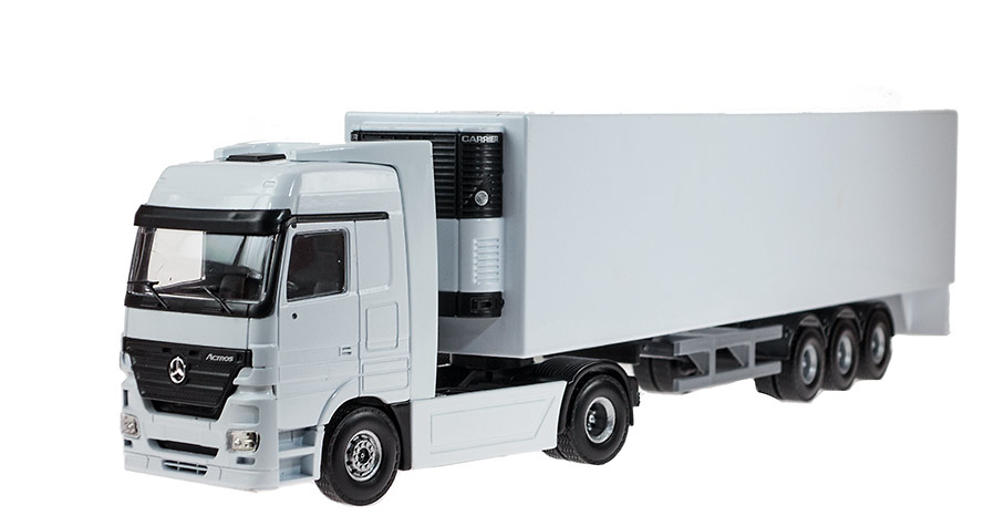 Mercedes + frigo Carrier 3 ejes , Joal escala 1/50 