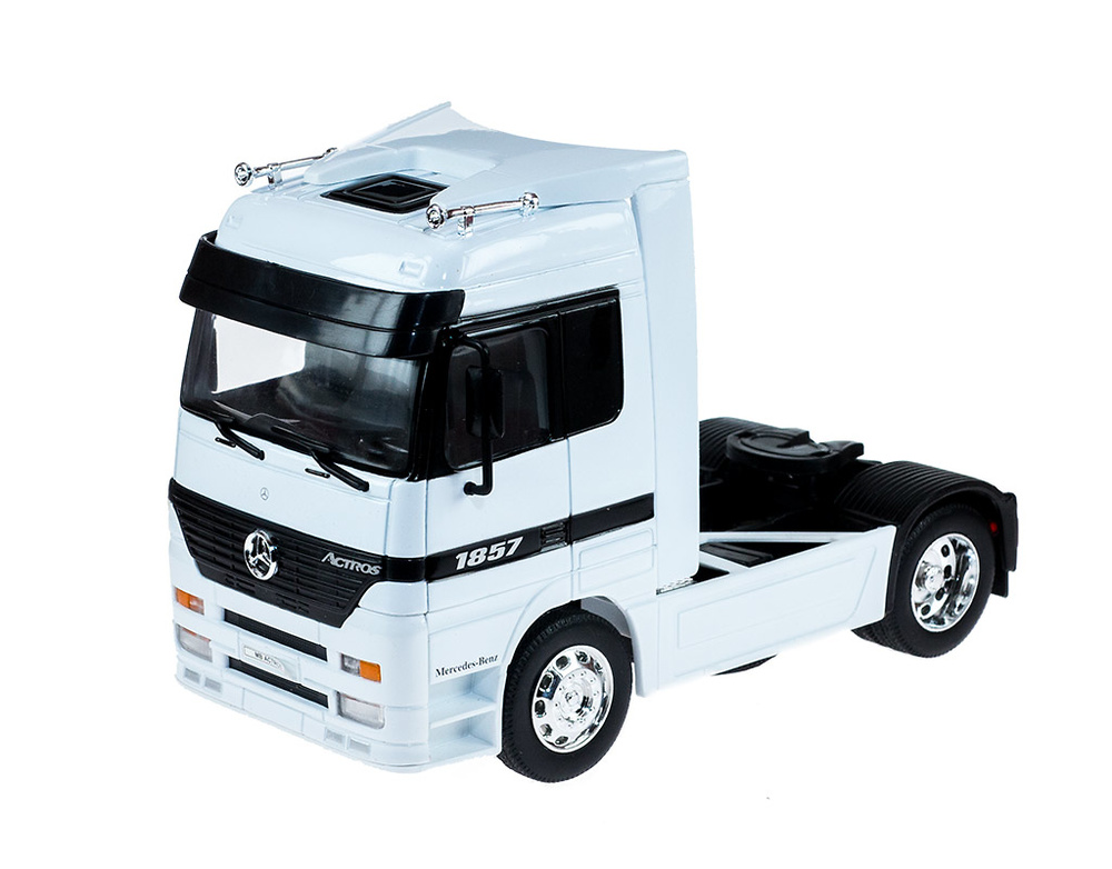 Mercedes Actros 1857 blanco Welly 32280W escala 1/32 