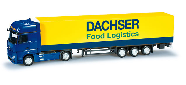 Mercedes-Benz Actros Gigaspace frigo Dachser Herpa 159517 escala 1/87 