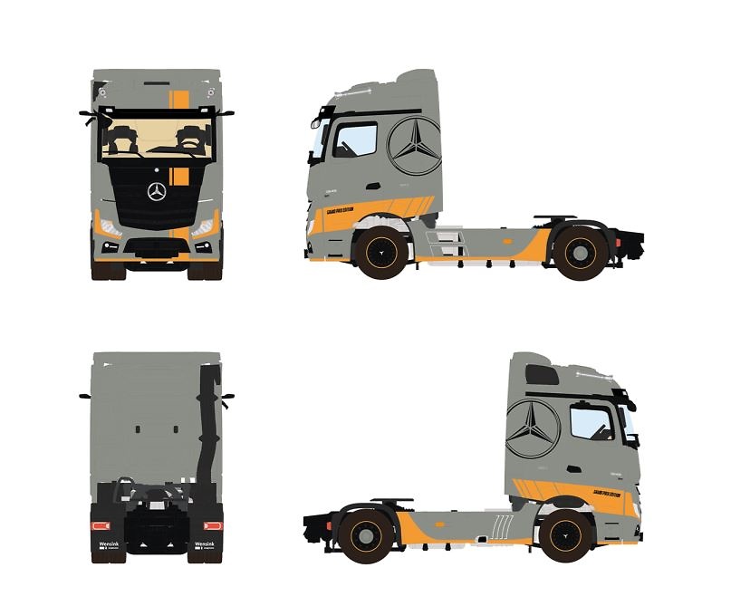 Mercedes Benz Actros MP5 Wsi Models 04-2098 