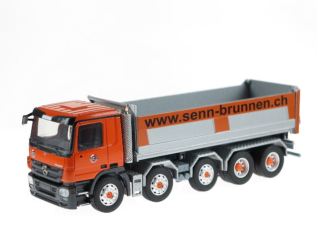 Mercedes Benz Actros Moser volquete - 5 ejes, Conrad Modelle 72207 