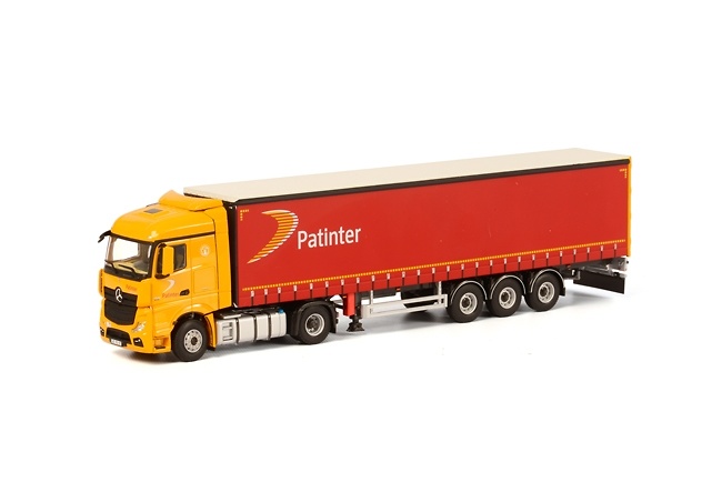 Mercedes-Benz Actros StreamSpace + tautliner - Patinter Wsi Models 01-1816 