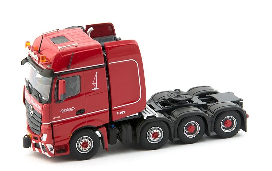 Mercedes Benz Arocs 2 Gigaspace 8x4 Nooteboom Tonkin Replicas 1/50 