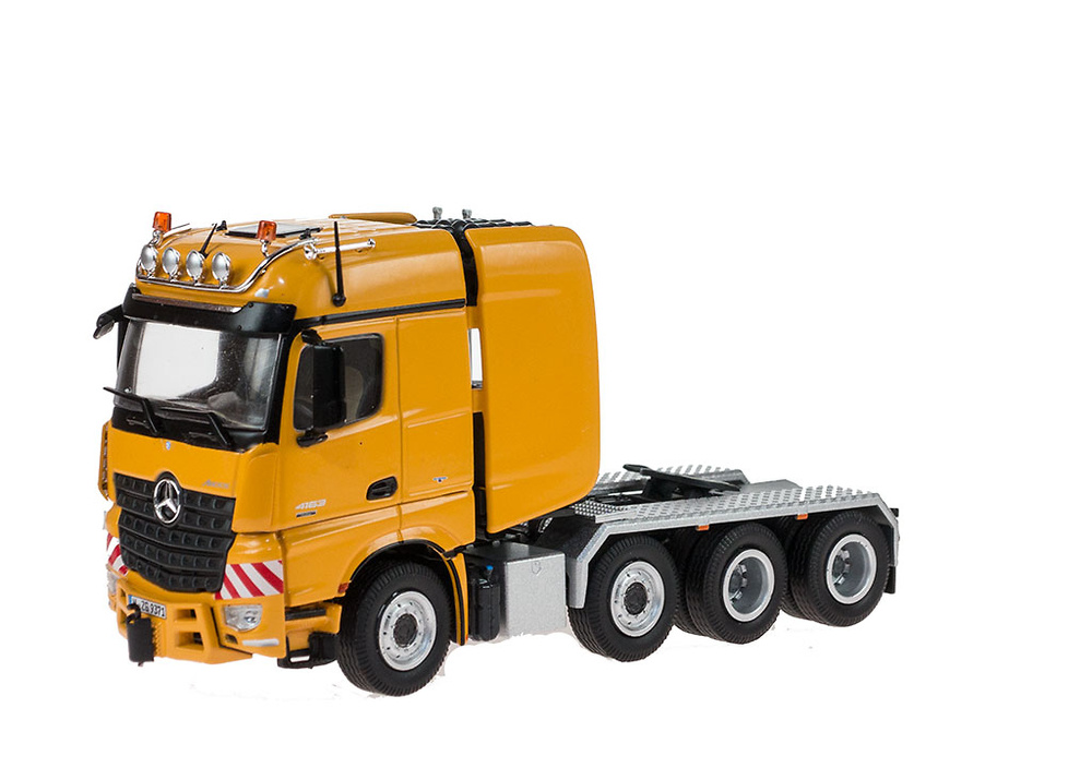 Mercedes Benz Arocs Big space SLT amarillo, Nzg escala 1/50 