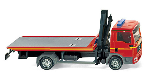 Mercedes Benz Atego assistencia en carretera con grua, Wiking 1/87 