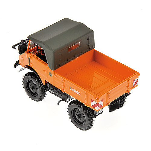 Mercedes Unimog 401 - 1951 - naranja, Minichamps 439030205 escala 1/43 