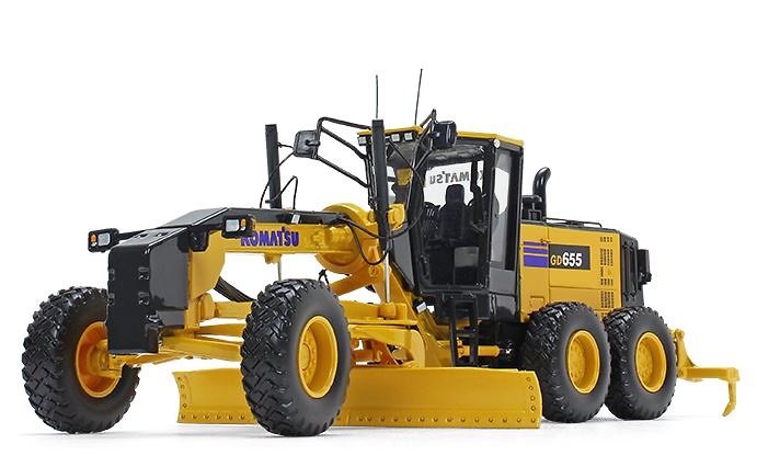 Miniatura Komatsu GD655-6 Motoniveladora - First Gear 3409 escala 1/50 