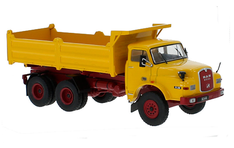 Miniatura camion MAN 19.280H volquete Ixo Models Trud003 - escala 1/43 
