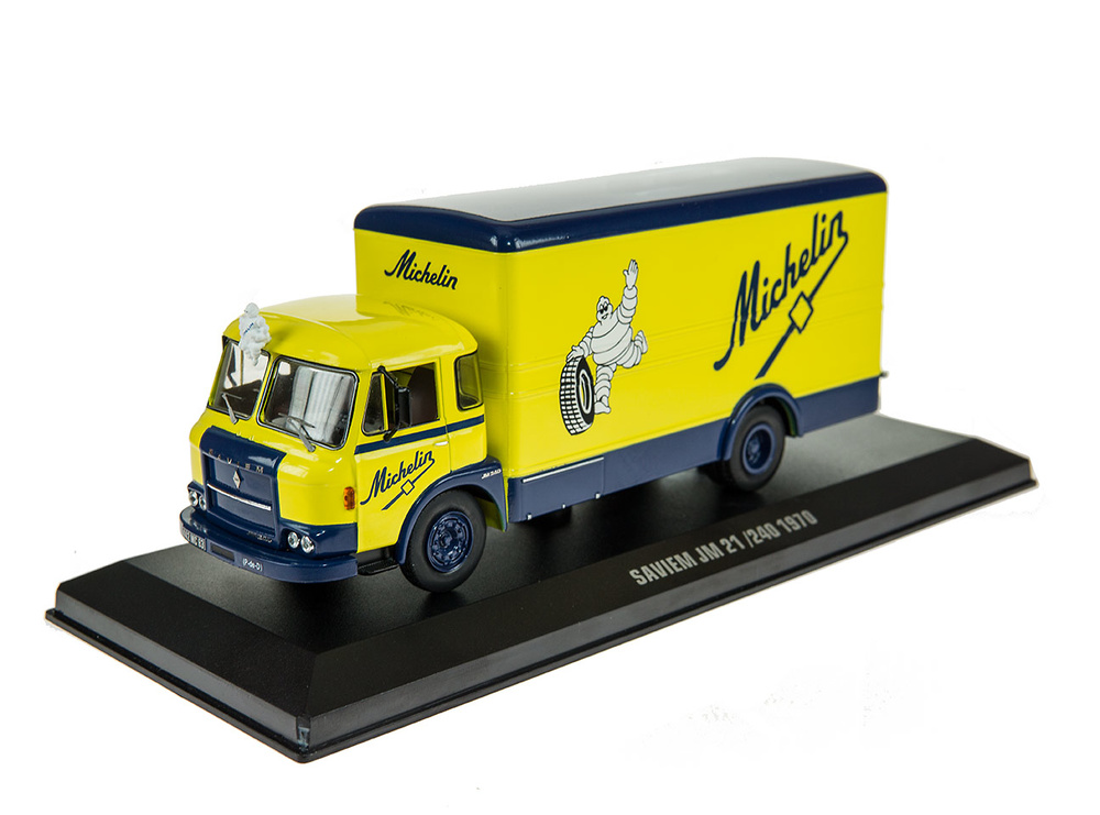 Miniatura camion Saviem JM 21/240 - michelin - Ixo Models tru024 escala 1/43 