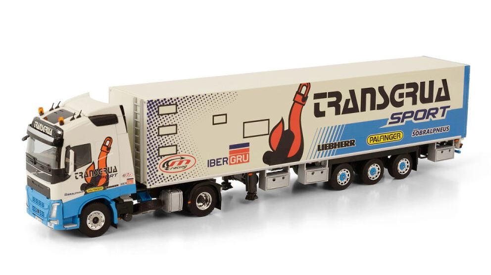 Miniatura camion Volvo FH4 Globetrotter - Transgrua - Wsi Models 3622 