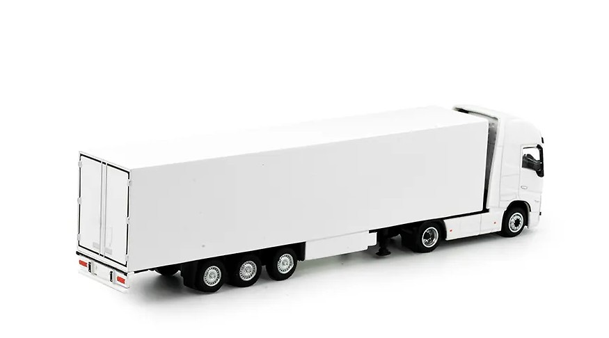 Miniatura camion Volvo FH5 con semirremolque frigo - Tekno 85271-1 escala 1/87 
