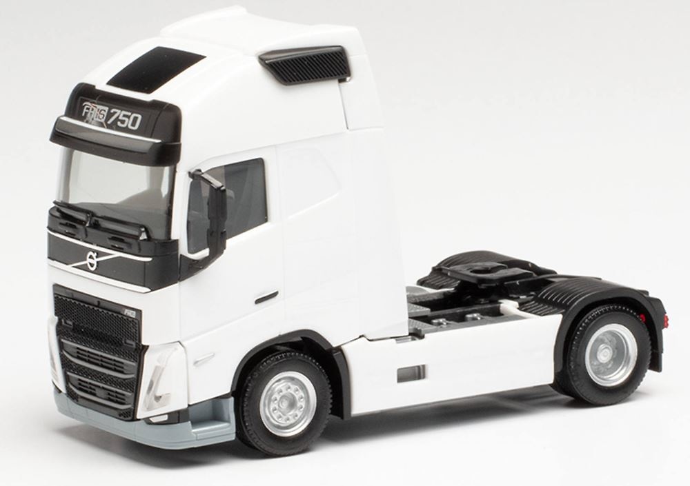 Herpa Volvo FH Flachdach 3-Achs blau 590709 | TRUCKMO.com