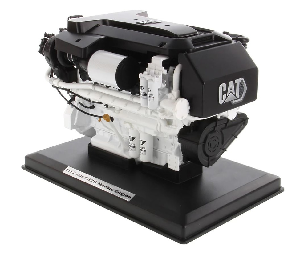 Miniatura de un motor Cat® C32B Marine Engine Diecast Masters 85707 escala 1/12 
