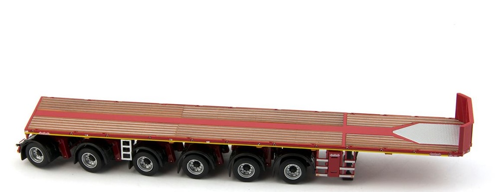 Nooteboom Ballasttrailer 6-ejes + contenedor Imc Models 1/50 