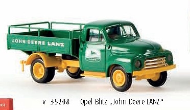 OPEL Blitz John Deere Lanz Brekina 1/87 