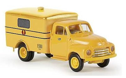Opel Blitz correos danes 1/87 Brekina 