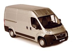 PEUGEOT Boxer Restyled (2006) Gris Norev 1/43 