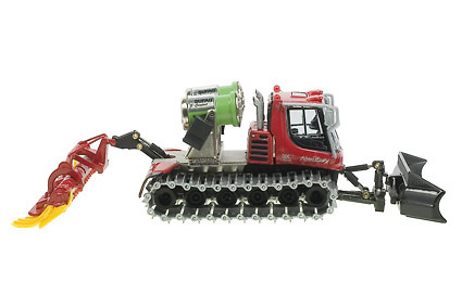 PISTEN BULLY 300 Polar 2 Cañones Ros 1/43 
