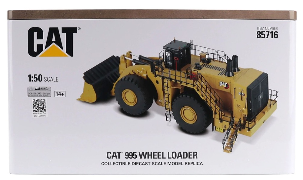 Pala Cargadora Cat 995 Diecast Masters 85716 escala 1/50 