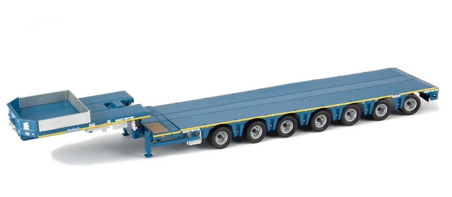 Miniatura trailer Nooteboom MCO 7 ejes Sarens Imc Models 20-1068 