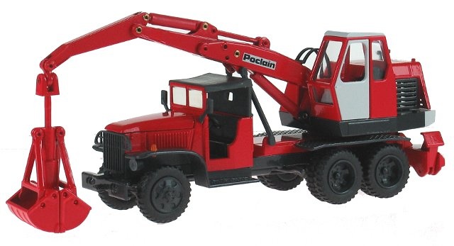 Poclain Excavadora TP 30 - GMC Camion, Conrad 1/50 2928 