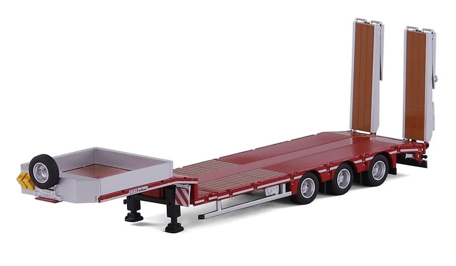 Remolque plataforma 3 ejes con rampas Faymonville - Cavallino escala 1/50 