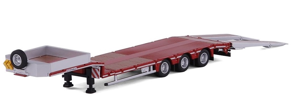 Remolque plataforma 3 ejes con rampas Faymonville - Cavallino 20-1347 escala 1/50 