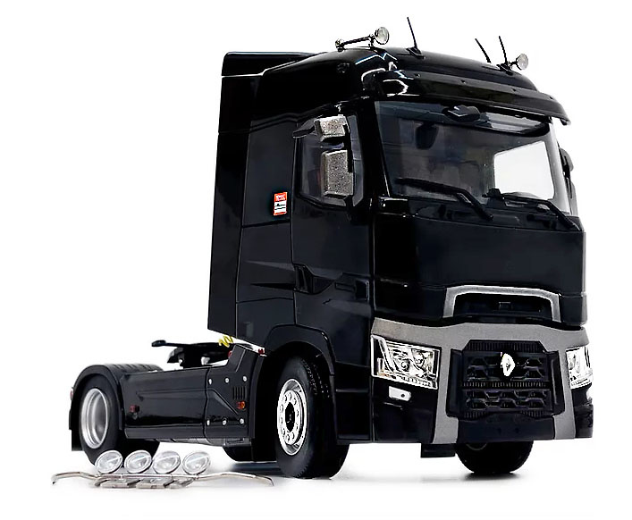 Miniatura camion Renault T series Black 4x2 - Marge Models escala 1/32 