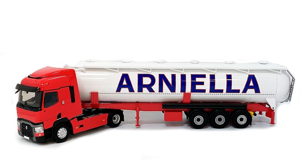 Miniatura camion Renault T460 + cisterna Arniella Eligor 117162 escala 1/43 