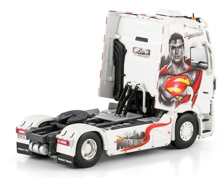 Renault Trucks T High Evo Popp Fahrzeugbau - Superman Wsi Models 4688 escala 1/50 