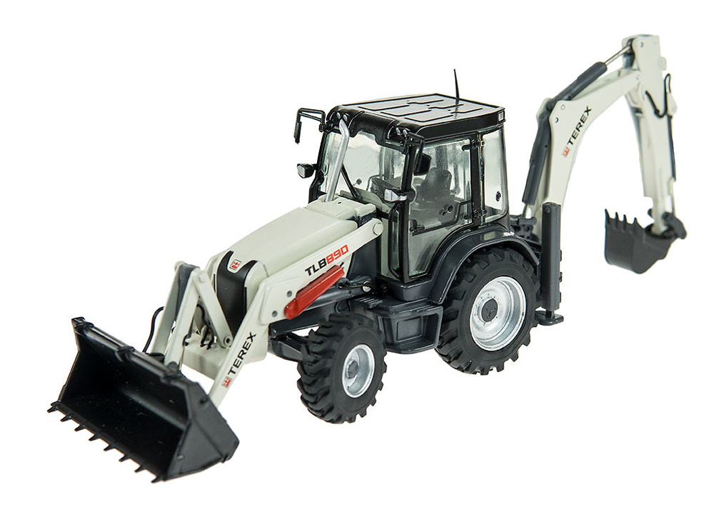 Retro excavadora Terex TLB890 Nzg Modelle 915 escala 1/50 