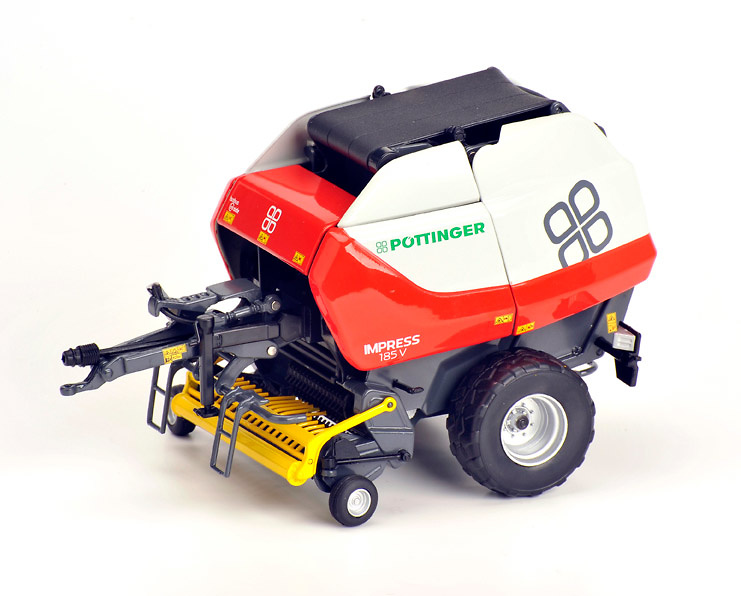 Rotoempacadora Pottinger Impress 185 V Ros Agritec 60154 escala 1/32 