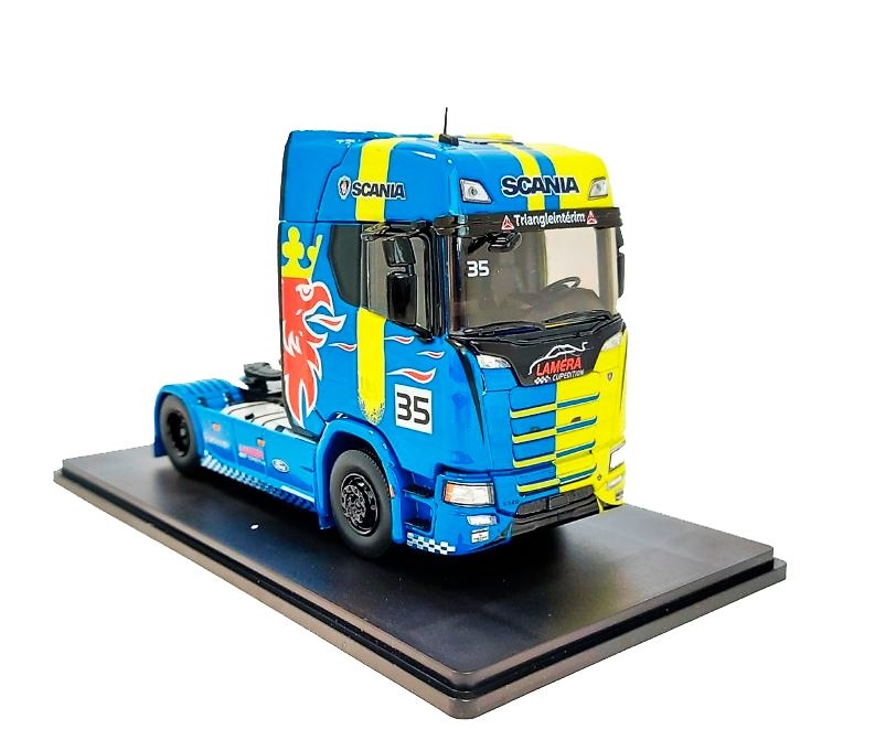 Miniatura camion Scania 520S V8 Lamera Cup Eligor 116849 escala 1/43 