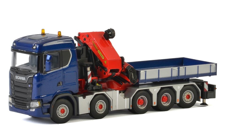 Scania CR20N 10x4 + Grua Palfinger 150002 SH Wsi Models 2053 