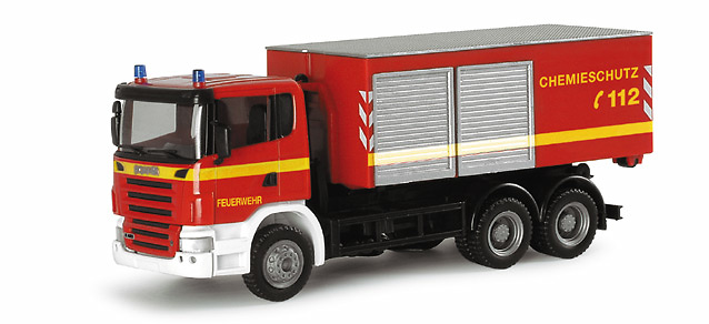 Scania R Container 112 Bomberos Herpa 1/87 