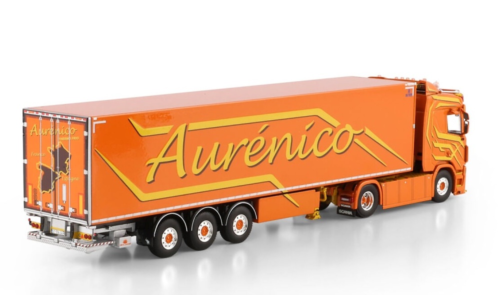 Scania R Cs20N + semirremolque frigo - Aurénico Wsi Models 01-4704 escala 1/50 