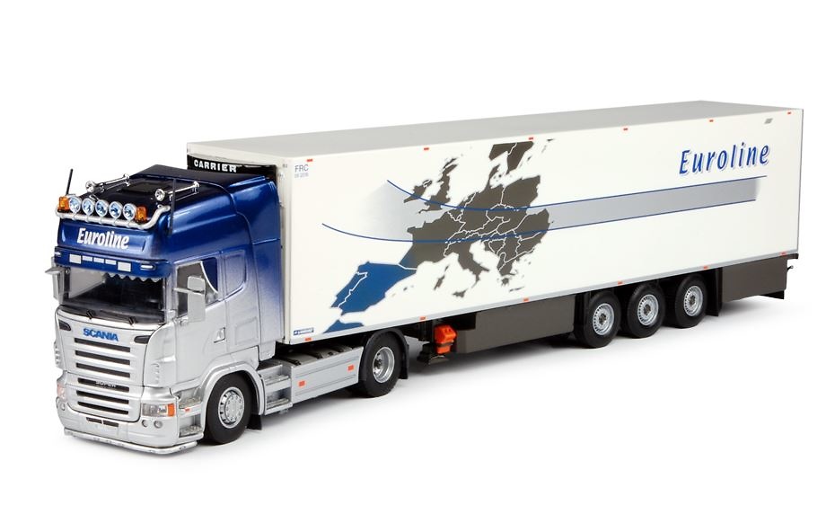 Scania R-Serie Topline + remolque Euroline Tekno 62993 