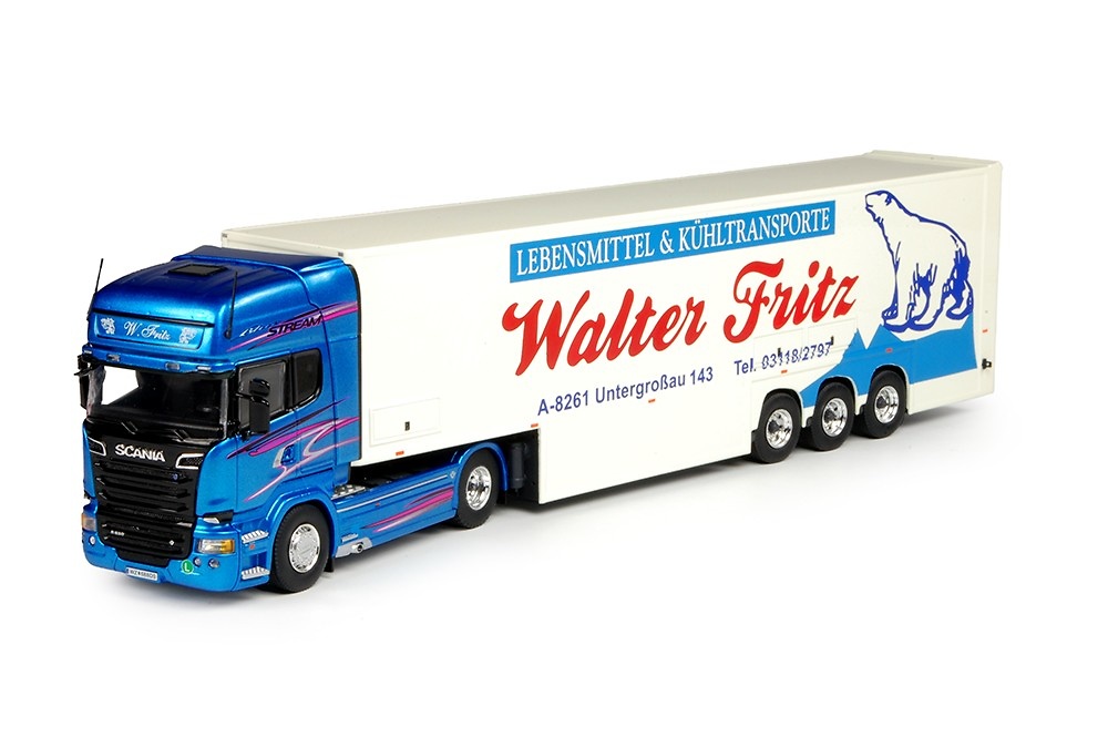 Scania R Topline - Walter Fritz Tekno 68902 escala 1/50 