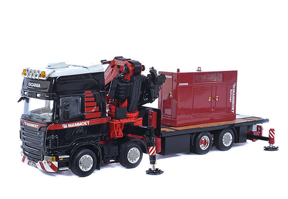 Scania R480 8x2 + generador Mammoet Wsi Models 410201 