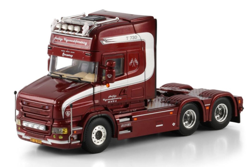 Scania T6 Torpedo Topline 6x2 Herfolge Vogmandsforretning Wsi Models 01-4685 escala 1/50 