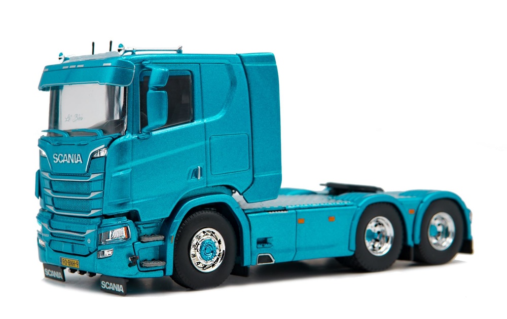 Miniatura camion Scania next gen cabina baja Jan Blaauw,Tekno 76553 escala 1/50 