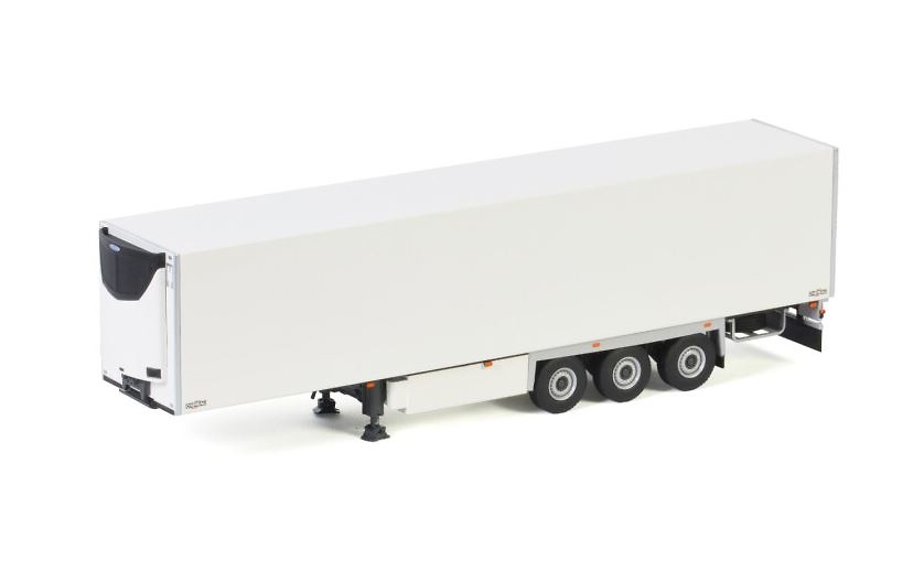 miniatura semi remolque 3 ejes Chereau con frigo Carrier Wsi Models 03-2036 escala 1/50 